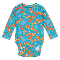 Piccalilly Short Sleeve Baby Bodysuit - Foxes Bodysuit / Vest Piccalilly 