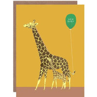 Cards & Message Cards & Gift Wrap Little Mouse Baby Clothing & Gifts New Baby, Giraffe 