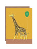 New Baby, Giraffe  - Blank Card, Premium Quality - New baby card - Hutch Cassidy Ltd