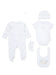 'Soft Safari' 5 Piece Layette Gift Set Set Rock a Bye Baby 