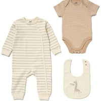 Giraffe 3 Piece Layette Set Set Rock a Bye Baby 