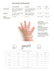 Premature baby mittens size chart