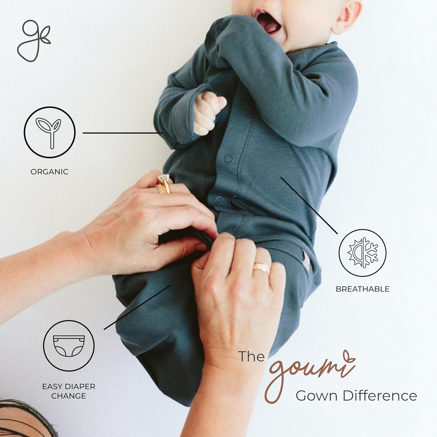 Baby Sleeping Bag / Gown - Dandelion