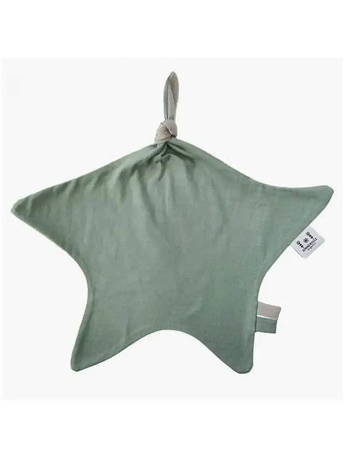 Teal & Grey Star Shaped Comforter: GOTS