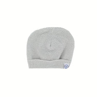 Cotton Knitted Hat - Green/Grey Hat La Manufacture de Layette 