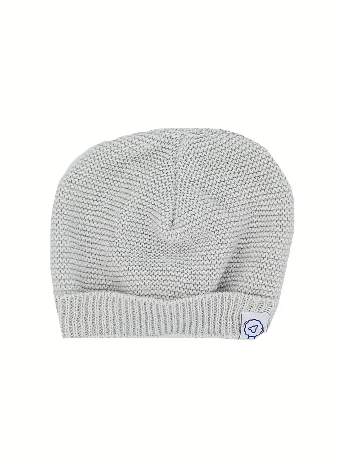 Cotton Knitted Hat - Green/Grey Hat La Manufacture de Layette 