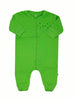 Green Stars Footless Babygrow - Sleepsuit / Babygrow - Pippi