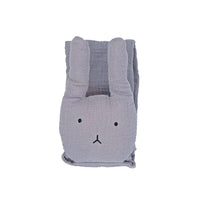 Grey 100% Organic Cotton Rabbit Comforter Little Dreamer