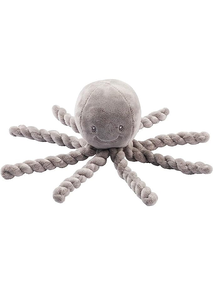Piu Piu Preemie Octopus Comforter - Grey - Toy - Nattou
