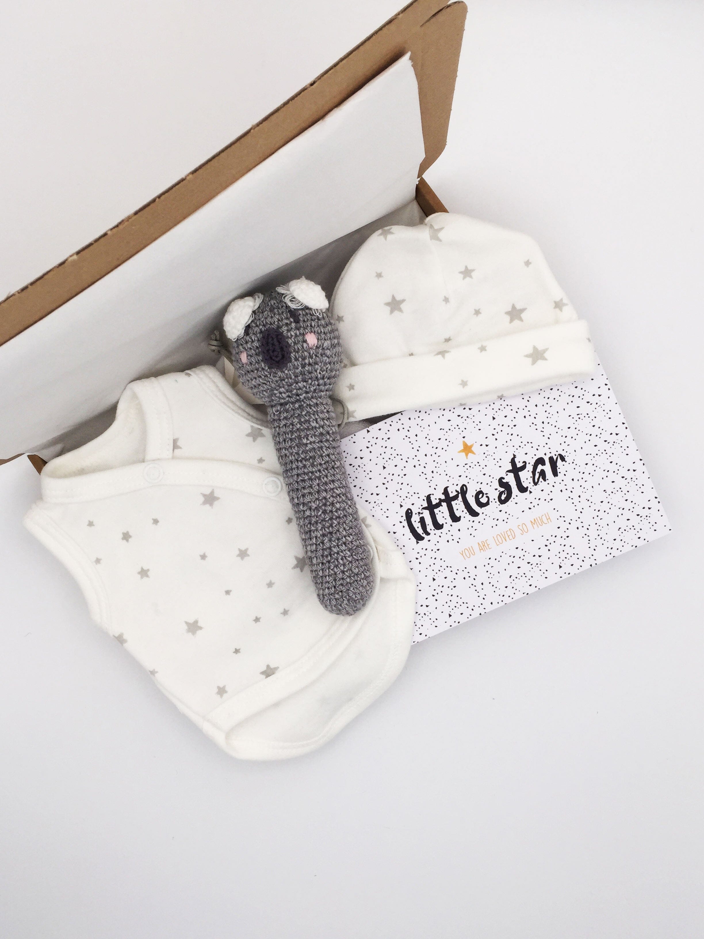 Little Star - Baby Card - New baby card - Little Mouse Baby Clothing & Gifts
