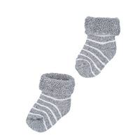 Grey With White Stripe Stay on Towelling Premature Baby Socks Socks Little Mouse Baby Clothing & Gifts 