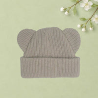 Cotton Knitted Tiny Baby Bear Hat - Multiple colours