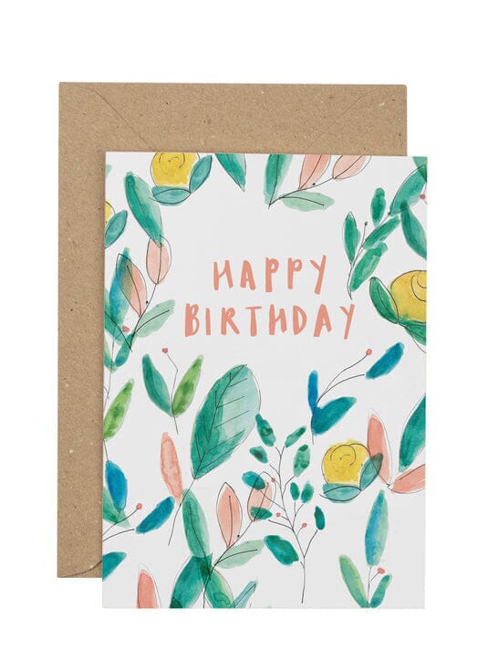 Happy Birthday Card - Plewsey Cards - New baby card - Plewsy