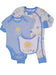 Organic 3 Piece Layette Set 
