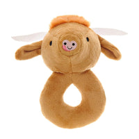 Highland Cow Plush Baby Rattle Rattle Ziggle Baby 
