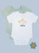 'I love Mummy' Horse Motif White Bodysuit & Plain Sage Bodysuit Set Bodysuit / Vest Little Dreamer 