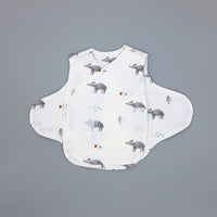 NICU Vest 2 Pack, Organic Cotton, Brave Badger & Clever Fox Bodysuit / Vest Little Dreamer 