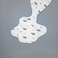 NICU Vest 2 Pack, Organic Cotton, Brave Badger & Clever Fox Bodysuit / Vest Little Dreamer 