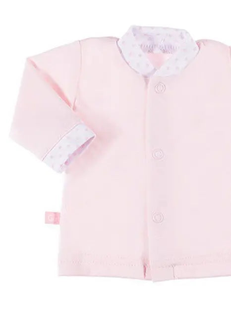 Early Baby Long Sleeved Top, Pink EEVI