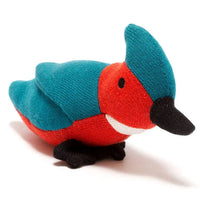 Knitted Cotton Kingfisher Toy Best Years 