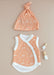 Incubator Vest & Knotted Hat Set, Leaping Bunnies Incubator Vest & Hat Set Tiny & Small 