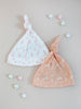 2 Pack Knotted Hats, Bunny Meadow & Leaping Bunnies - hats - Tiny & Small
