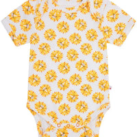Piccalilly Short Sleeve Baby Bodysuit - Lion Bodysuit / Vest Piccalilly 