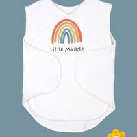 'Little Miracle' Incubator Vest With Velcro Closures Bodysuit / Vest Little Dreamer 