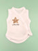 My First Christmas Incubator Vest, White , Organic Cotton - Little Star - Bodysuit / Vest Tiny & Small 