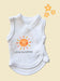 Little Sunshine, Incubator Vest, Cream, 100% Cotton Bodysuit / Vest Tiny & Small 