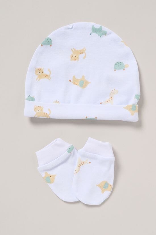 Animal Family 8 Piece Layette Set Set Rock a Bye Baby 