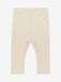Ribbed Ecru Trousers Trousers / Leggings Fixoni 