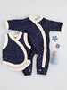 Midnight Snow Bundle - Sleepsuit & Incubator Vest - Set - Tiny & Small