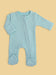 Tiny Baby Sleepsuit With Zips, Integrated Mitts, Footed - Mint Green/Blue Sleepsuit / Babygrow Little Dreamer 