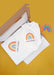 'Little Miracle' Rainbow Gift Box - Incubator Vest & Muslin Gift Set Little Mouse Baby Clothing & Gifts 