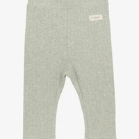 Ribbed Sage Green Trousers Trousers / Leggings Fixoni 