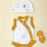 Pet Pals Gift Box - Incubator Vest, Hat & Muslin Gift Set Little Mouse Baby Clothing & Gifts 