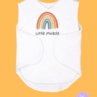 'Little Miracle' Incubator Vest With Velcro Closures Bodysuit / Vest Little Dreamer 