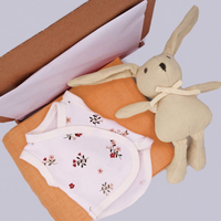 Beautiful Bloom Gift Box - Incubator Vest, Toy, Muslin & Card