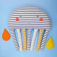 Albetta Stripy Jellyfish Soft Toy Toy Albetta UK 