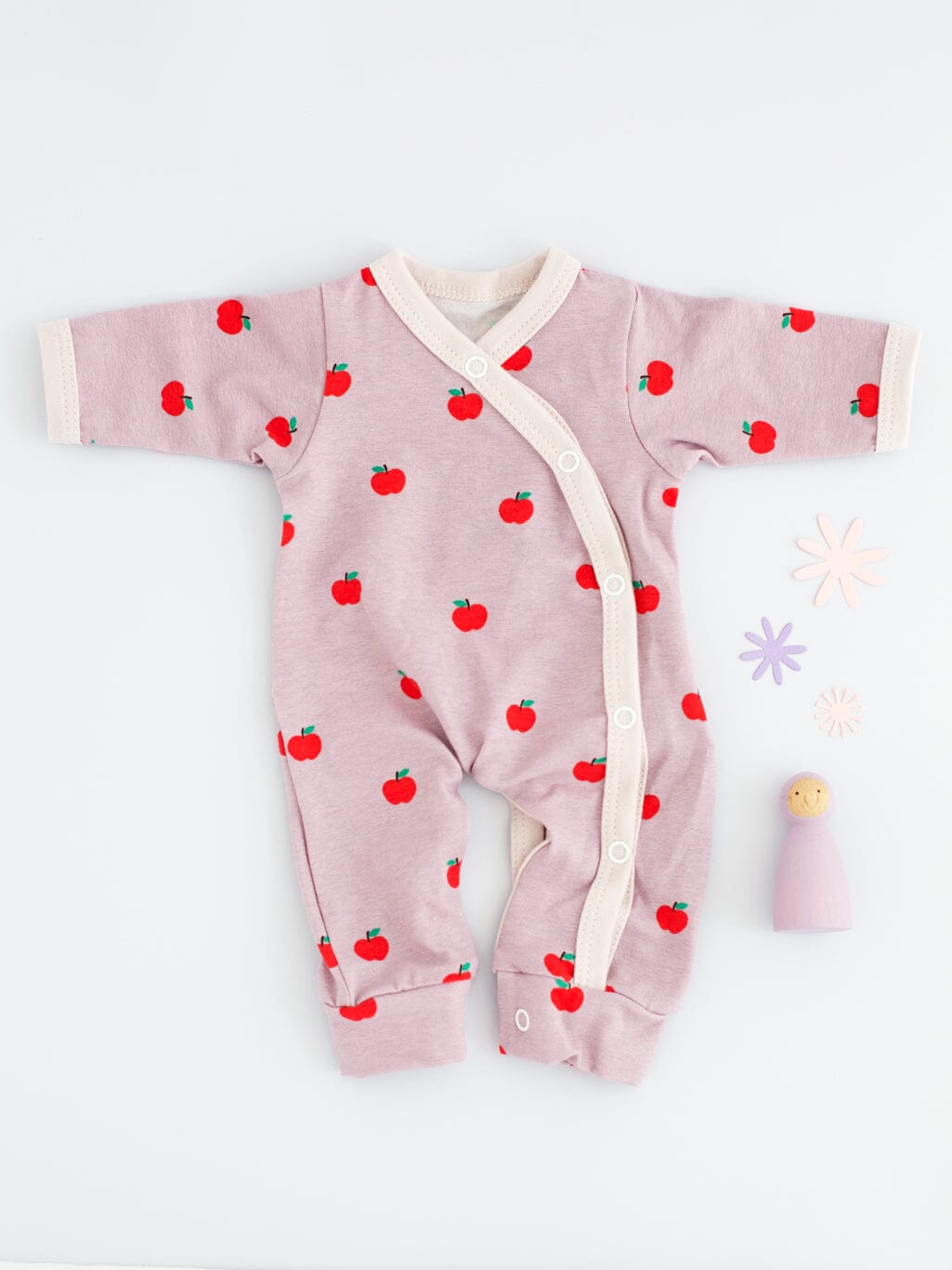 Premature Baby Sleepsuit, Orchard - Sleepsuit / Babygrow - Tiny & Small