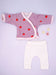 2 piece wrap top & trouser set, Orchard Top & Trousers Tiny & Small 