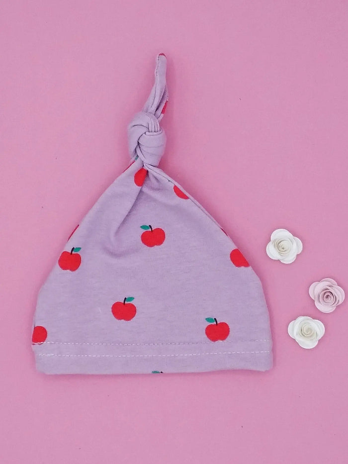 Premature Baby Knotted Hat, Orchard
