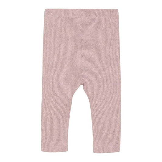 Pale Mauve Patterned Trousers Trousers / Leggings Fixoni 