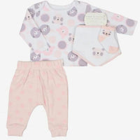 Bear 4 Piece Gift Set Set Pure & Soft 