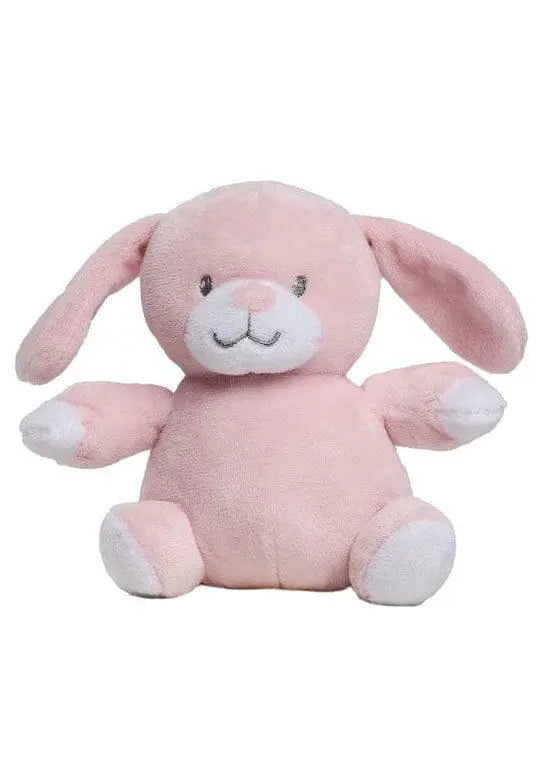 Cute Long Eared Pink Bunny Soft Toy