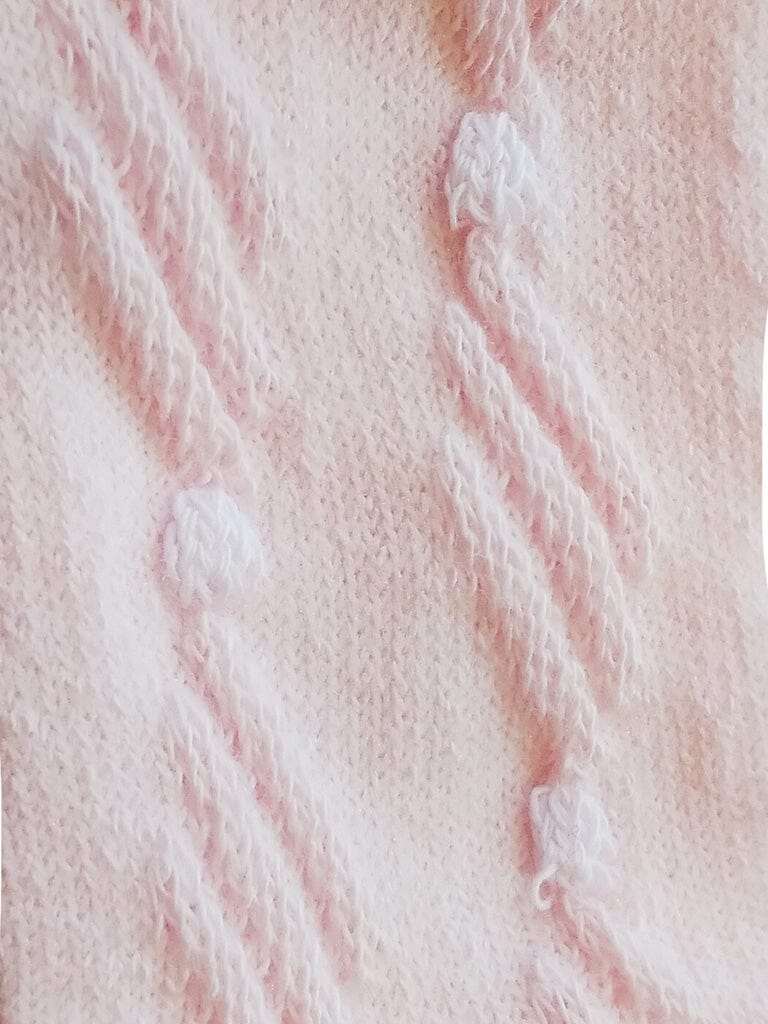 Pink Stripe and Dots Tiny Baby Tights Tights Tiny Chick 