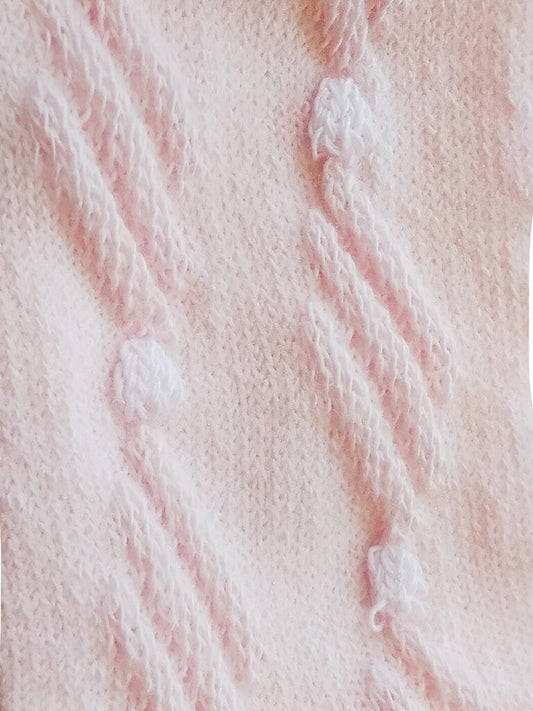 Pink Stripe and Dots Tiny Baby Tights Tights Tiny Chick 