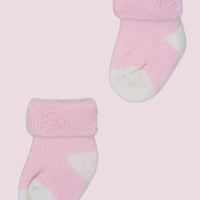 Pink with White toes and heels Stay-on Towelling Premature Baby Socks Little Mouse Baby Clothing & Gifts