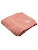 Organic Cotton Knitted Blanket - Pink